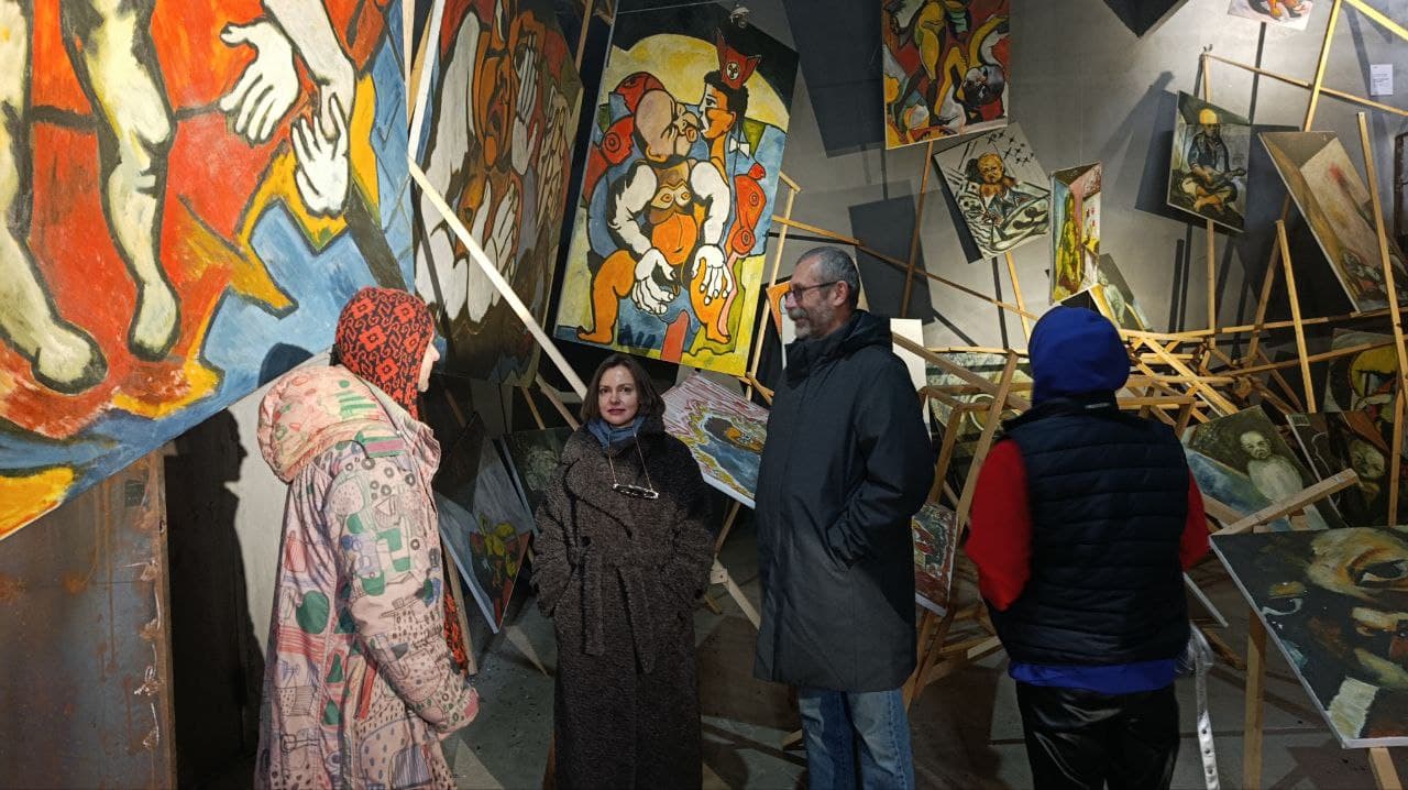 CEE CA SEC participates in visit to Tolon Museum of Contemporary Art gallery 9